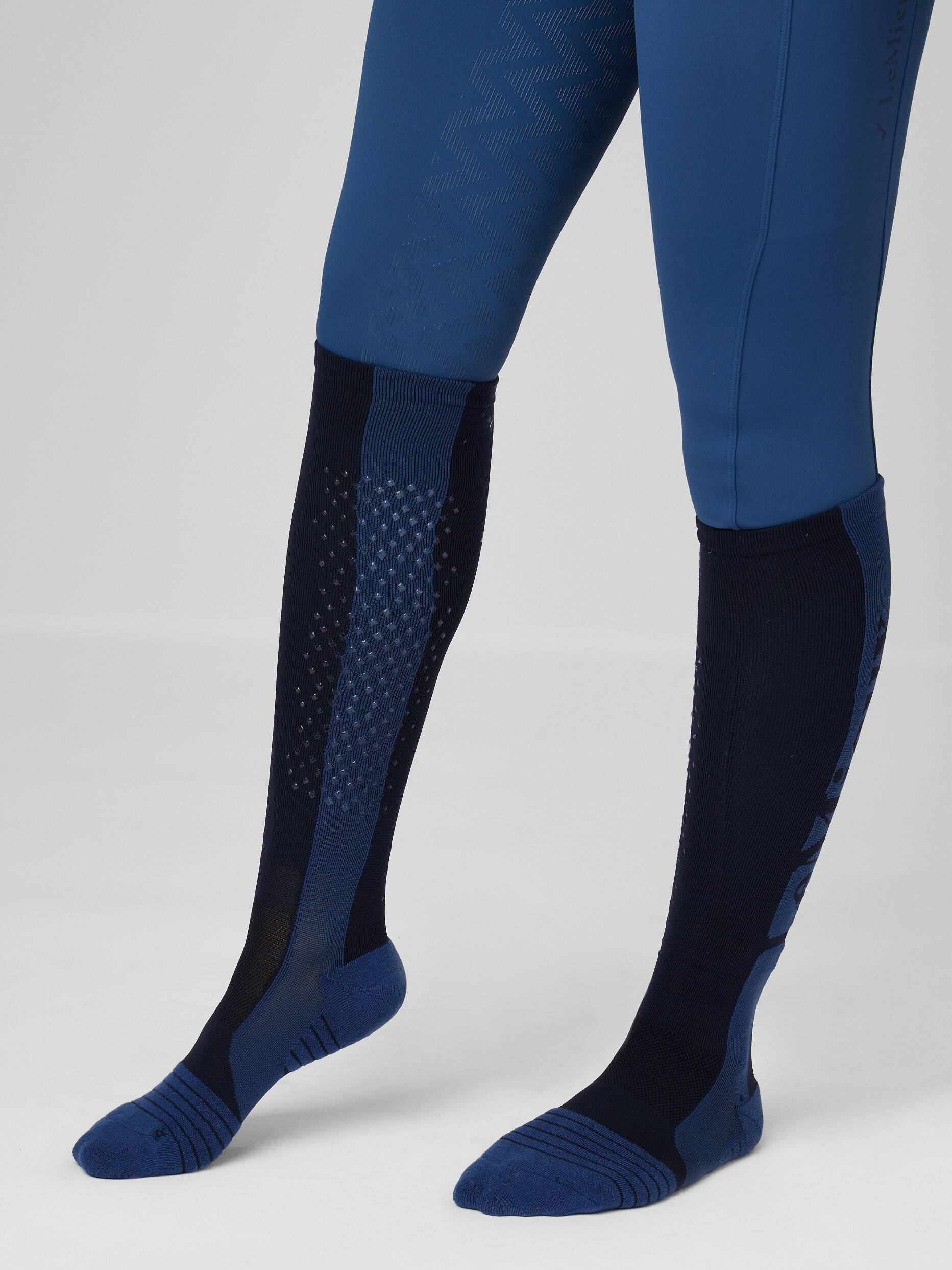 Гольфы Silicone Performance Navy, с силиконом. LeMieux 2