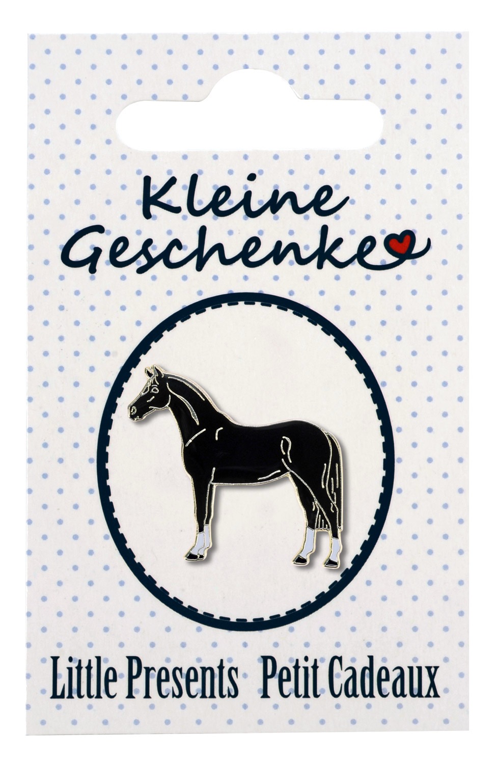 Значок Horse Black. Happy Ross 2