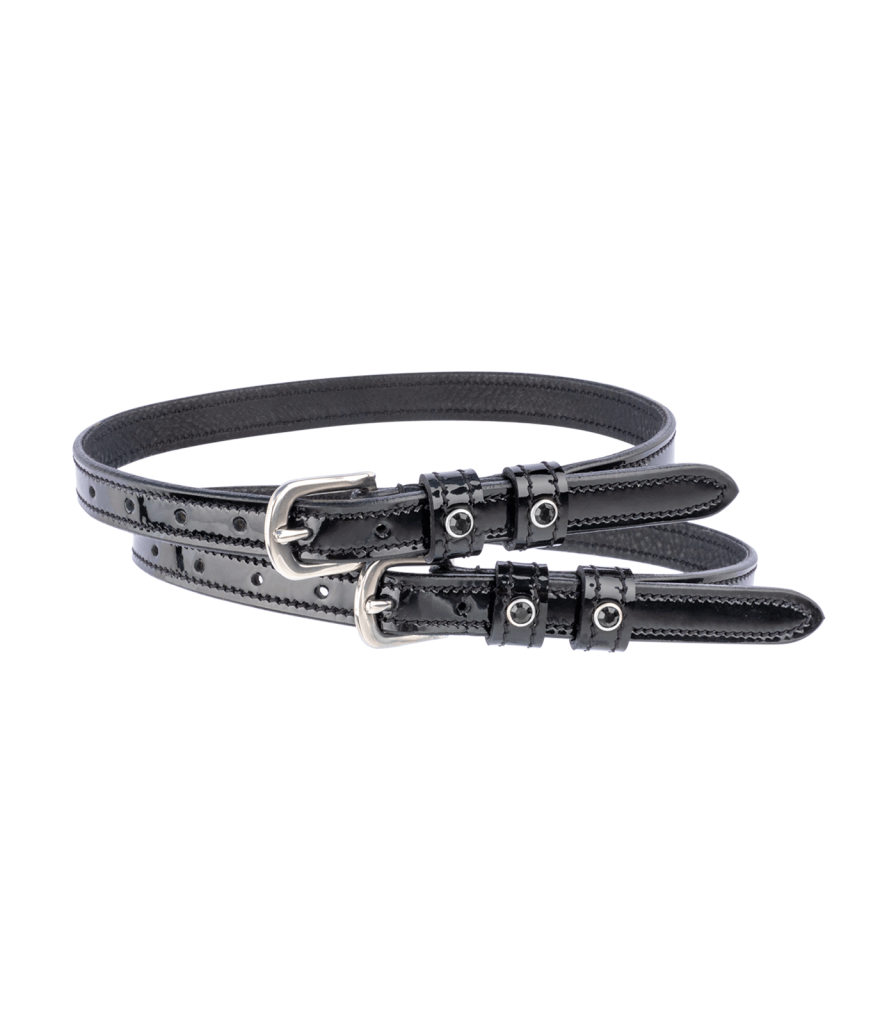 Тренчики лаковые Black/Black, кожа. Waldhausen 4
