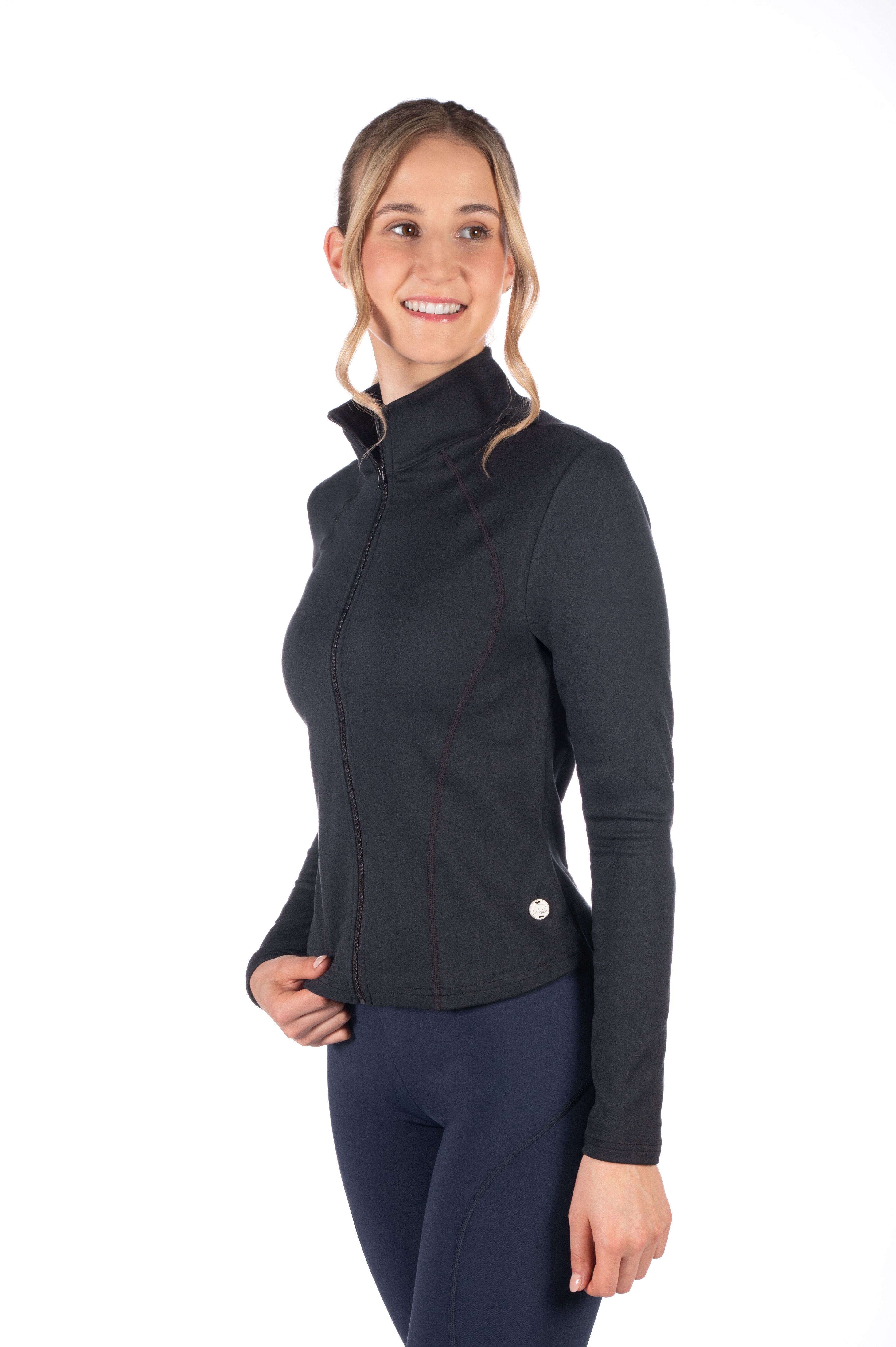 Кофта флисовая Shape Black. HKM 4