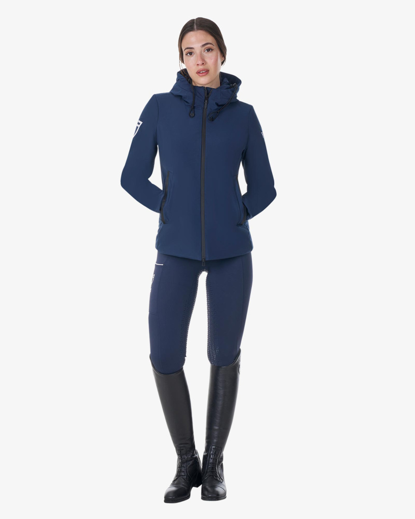 Куртка пуховик Waterproof Navy Blazer. Equestro 8