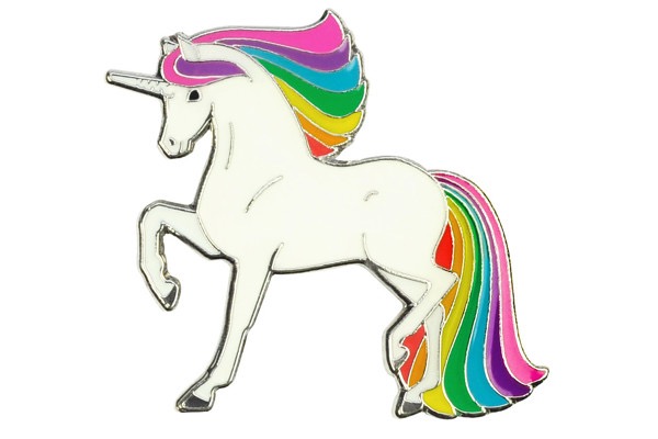 Значок Unicorn. Happy Ross