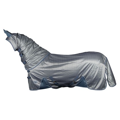 Попона антимоскитная Reflective, с капором и ушками. Harry's Horse