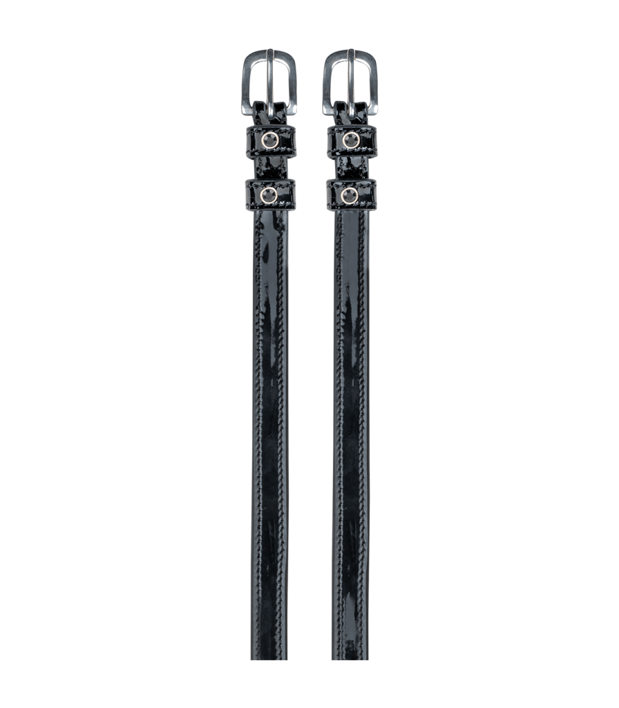 Тренчики лаковые Black/Black, кожа. Waldhausen 2