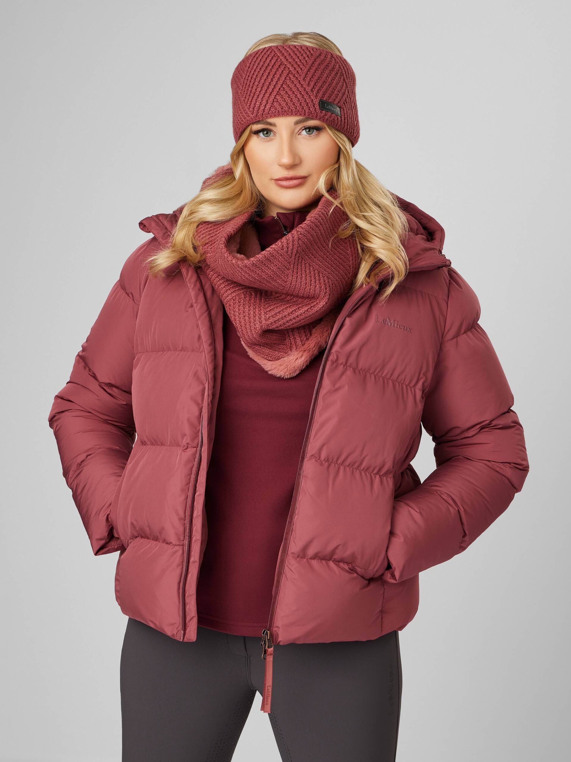 Повязка на голову Layla Orchid Rose. LeMieux 3