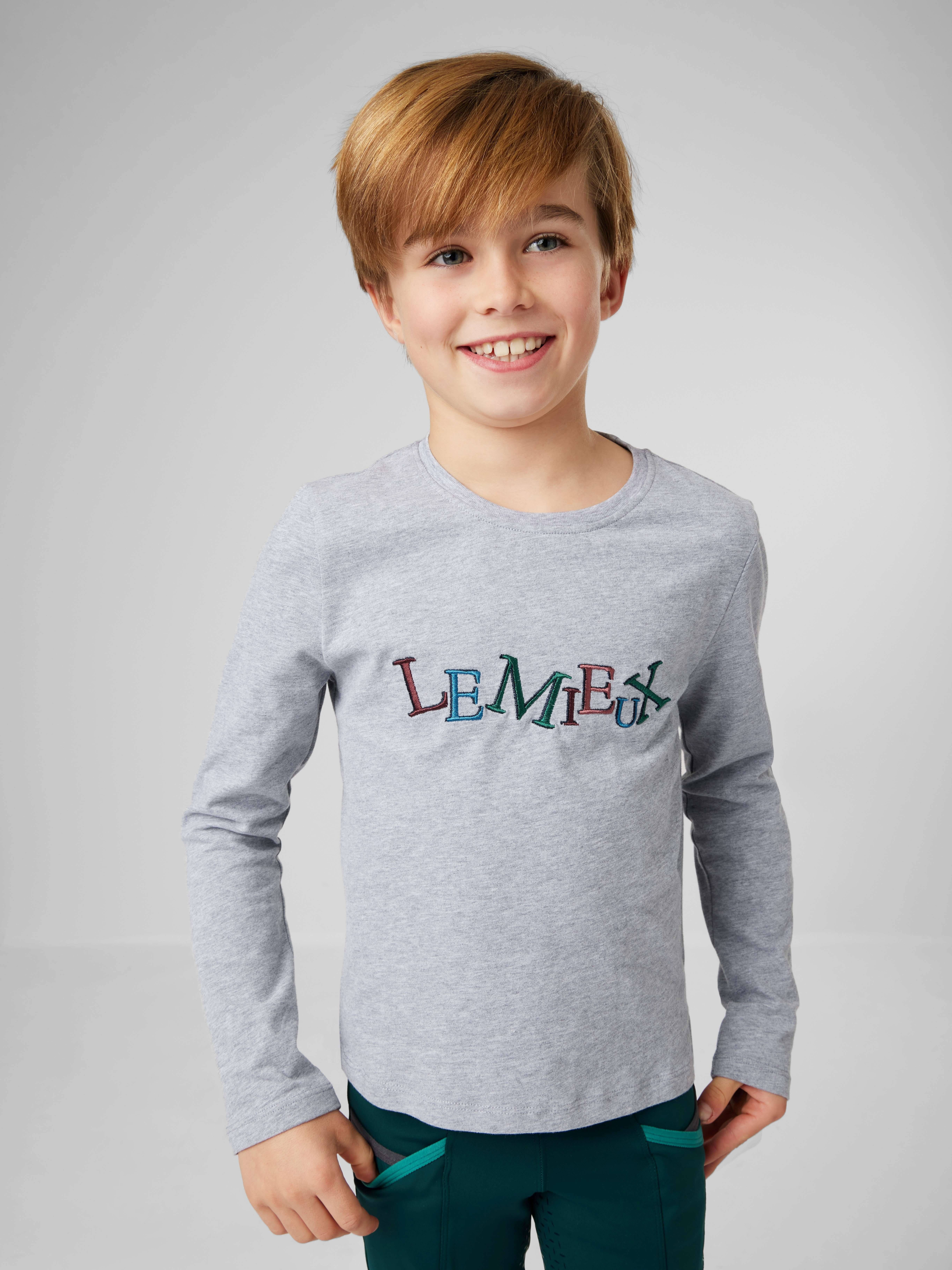 Лонгслив Mini Jamie Grey. LeMieux 4
