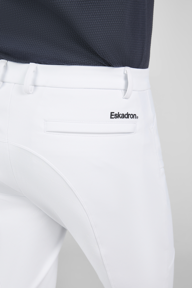 Бриджи мужские Male Core White, полная силиконовая лея. Eskadron 3