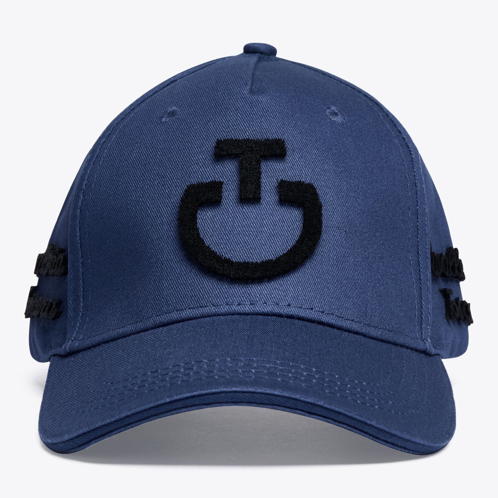 Кепка With An Tufted Stitch Logo Atlantic Blue/Black. Cavalleria Toscana