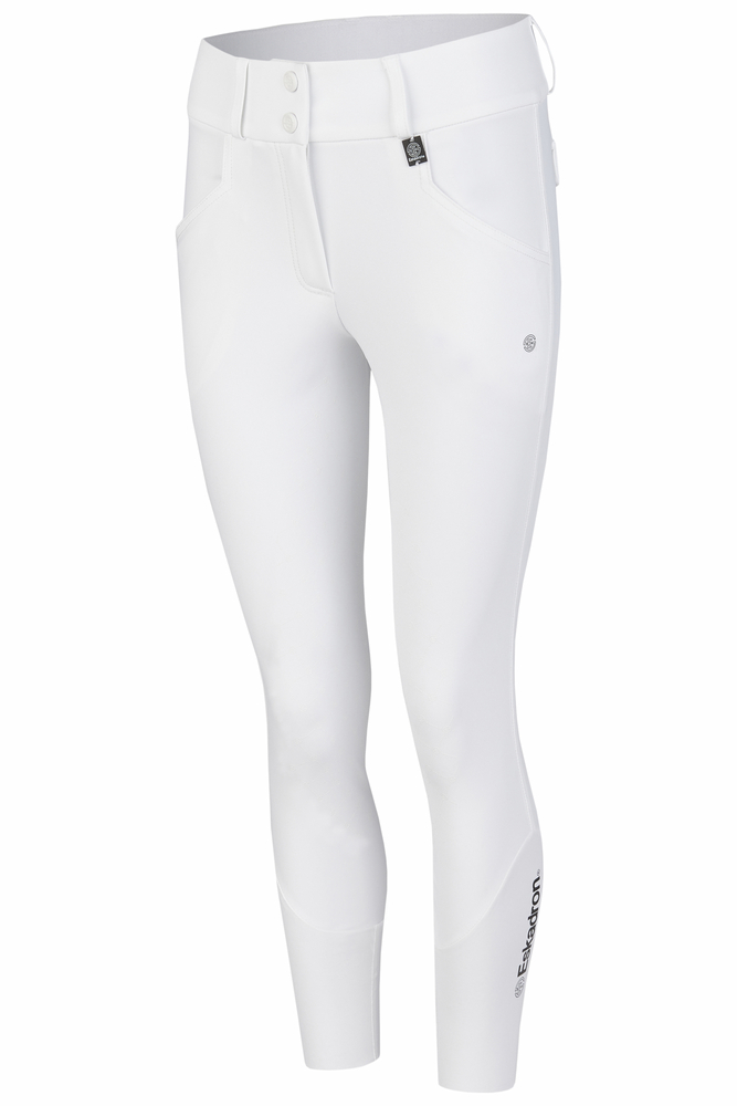 Бриджи Dynamic White, полная силиконовая лея. Eskadron