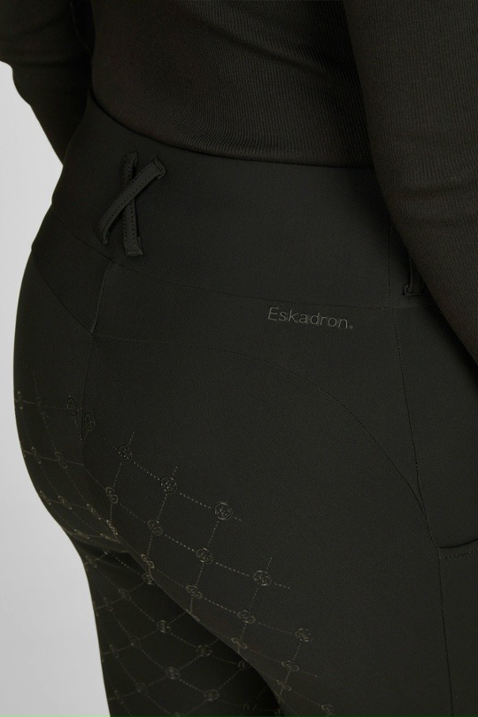 Бриджи леггинсы Flex Black Sports 26, полная силиконовая лея. Eskadron 3