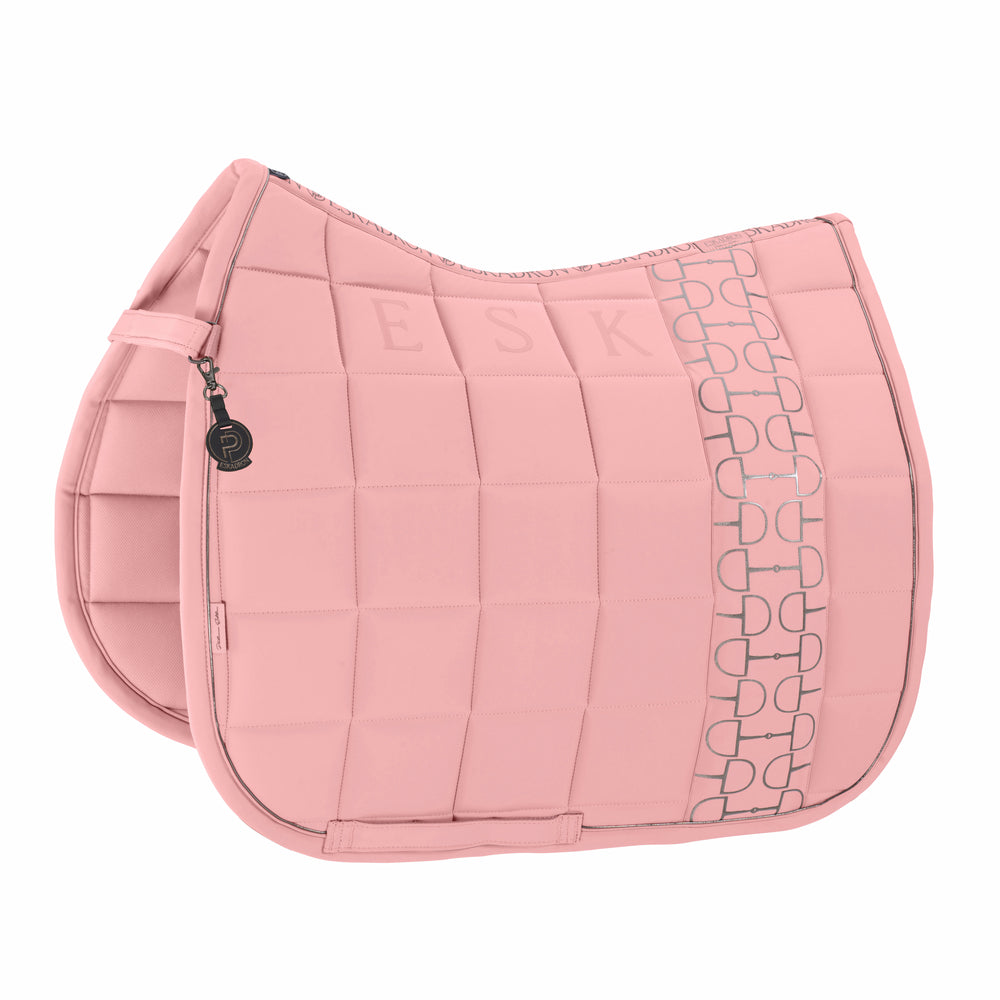 Вальтрап выездковый Big Square Softshell Soft Rouge Platinum 25. Eskadron