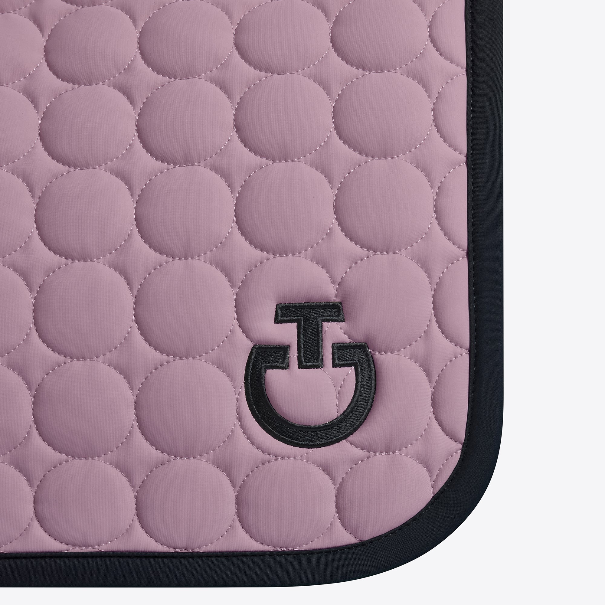 Вальтрап выездковый In Quilted Cotton Fabric Grape Shake. Cavalleria Toscana 3