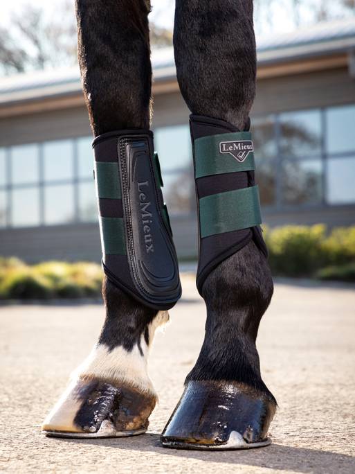 Ногавки Grafter Brushing Boot Spruce, 2 шт. LeMieux.