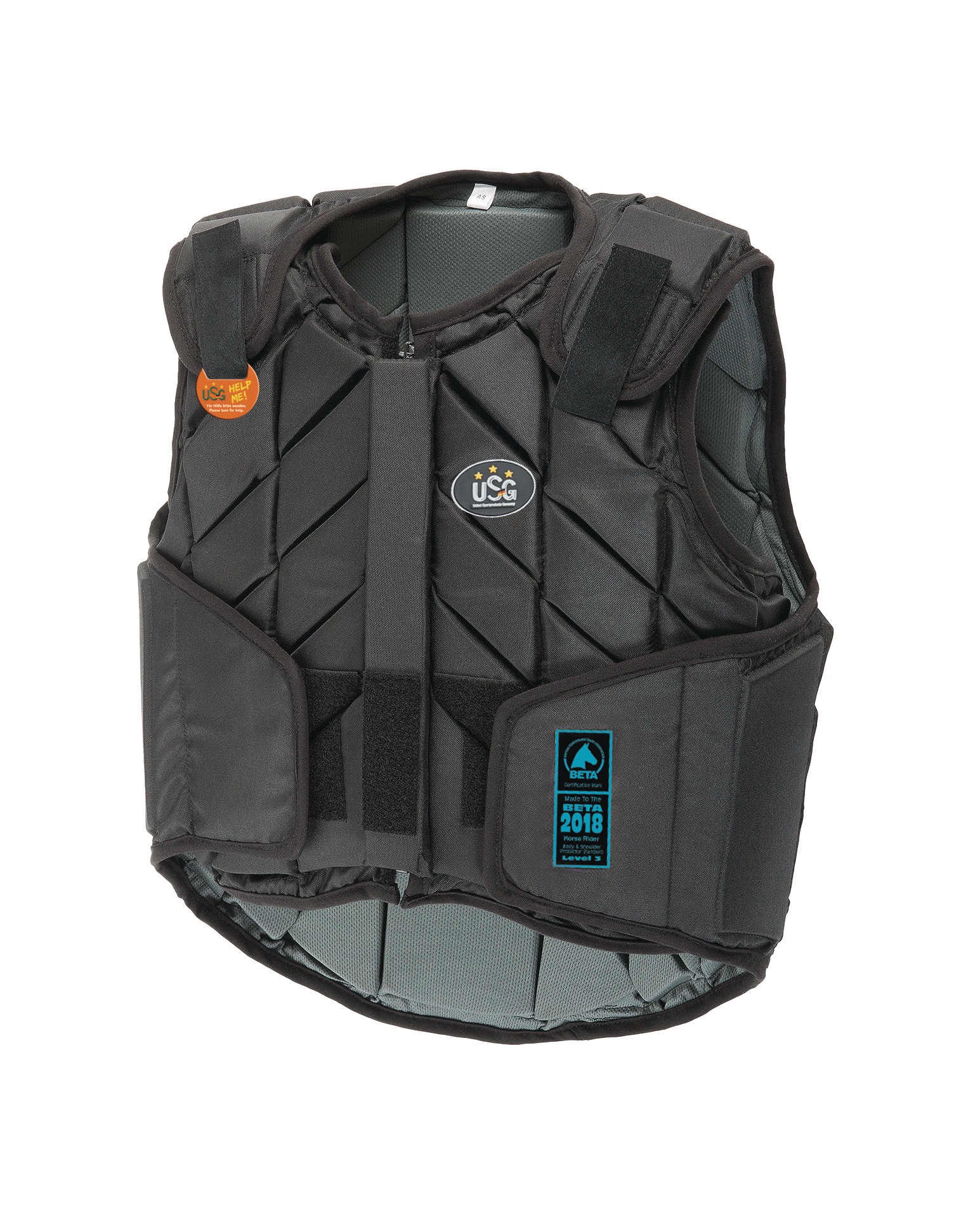 Жилет защитный Eco-Flexi, black. USG