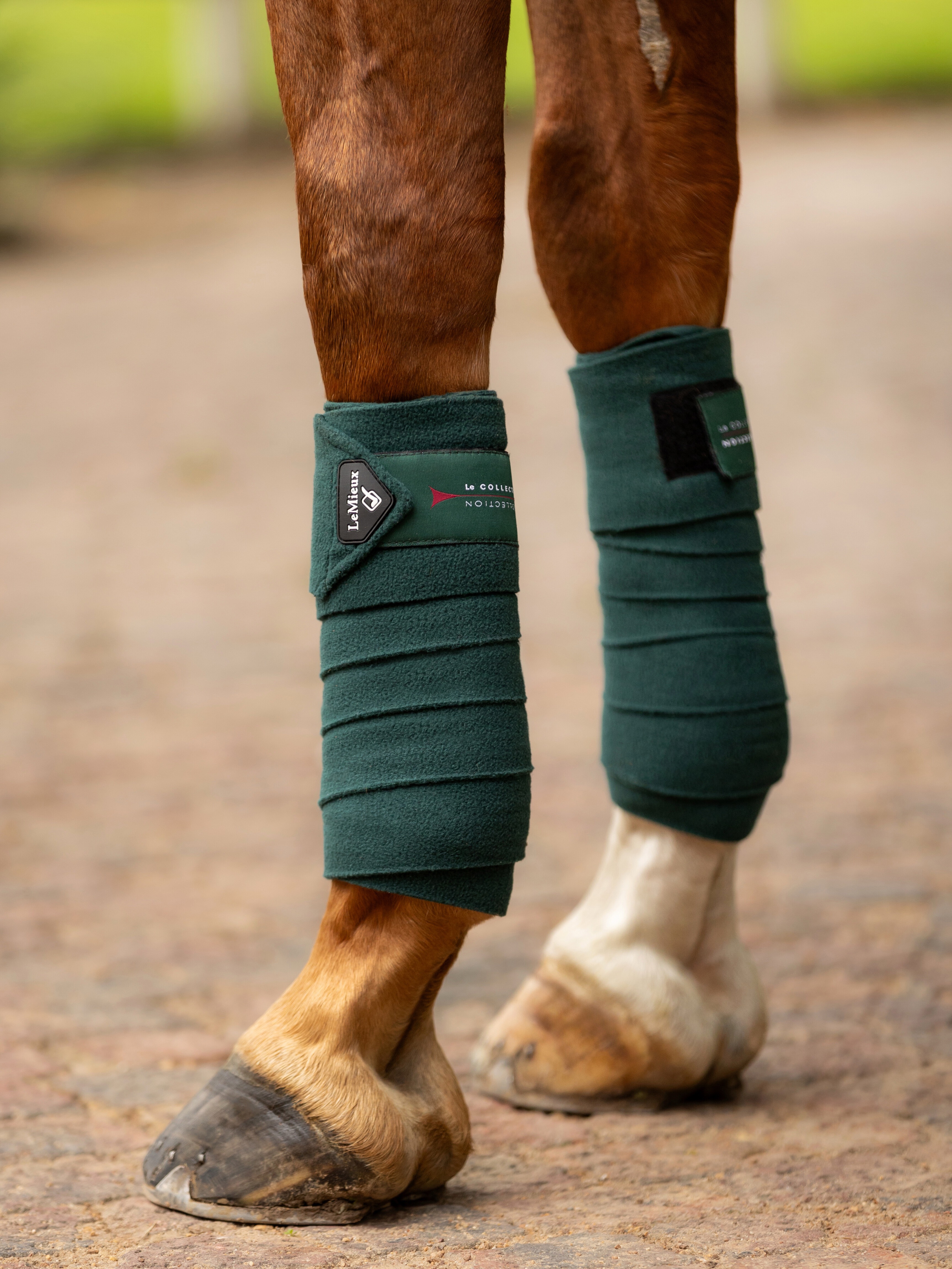 Бинты флисовые Classic Polo Spruce, 4 шт. LeMieux 2