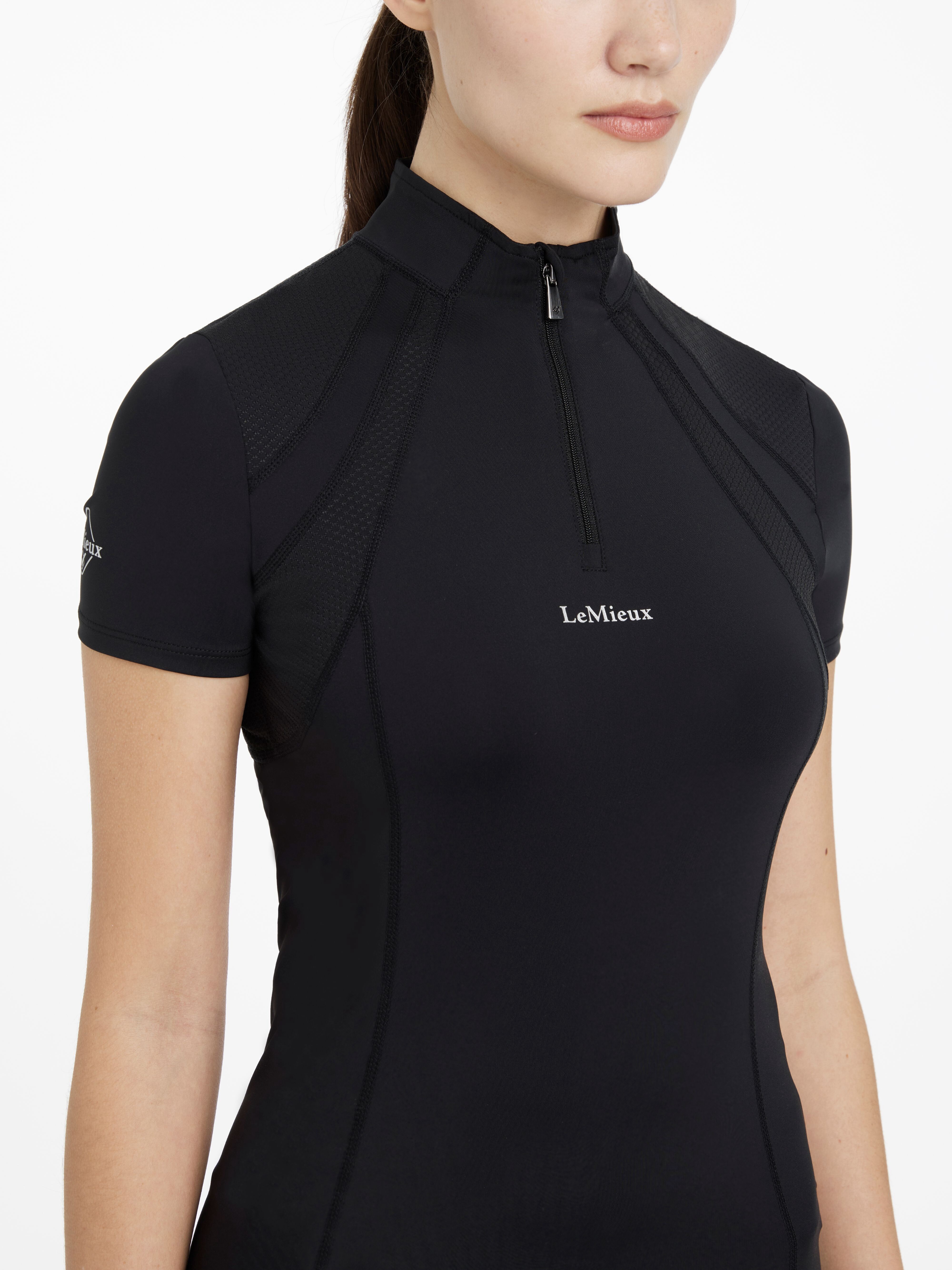 Футболка Mia Mesh Base Layer Black. LeMieux 3