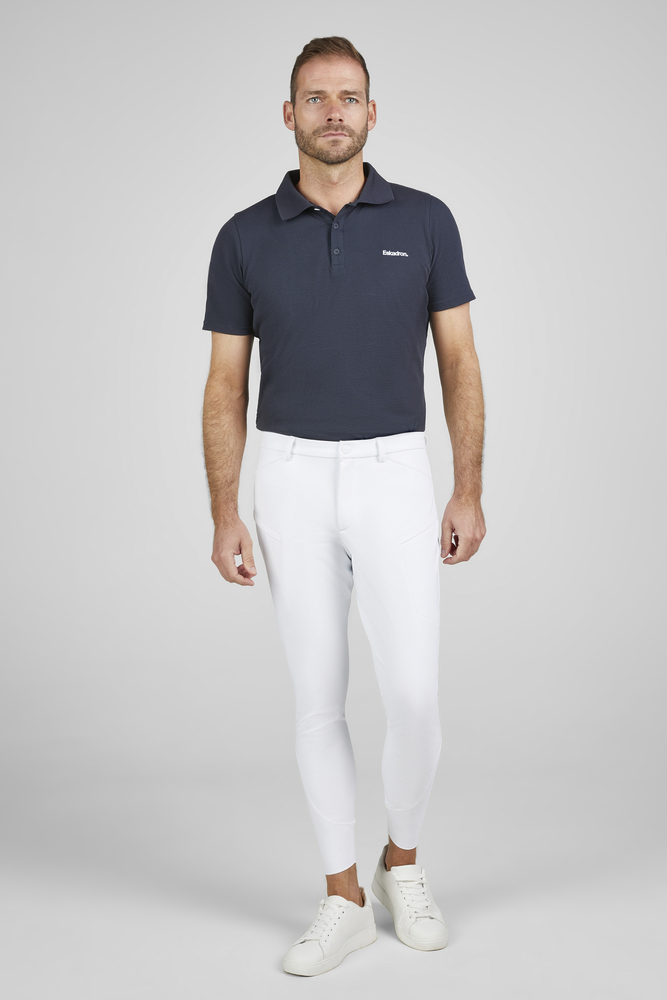 Бриджи мужские Male Core White, полная силиконовая лея. Eskadron 6