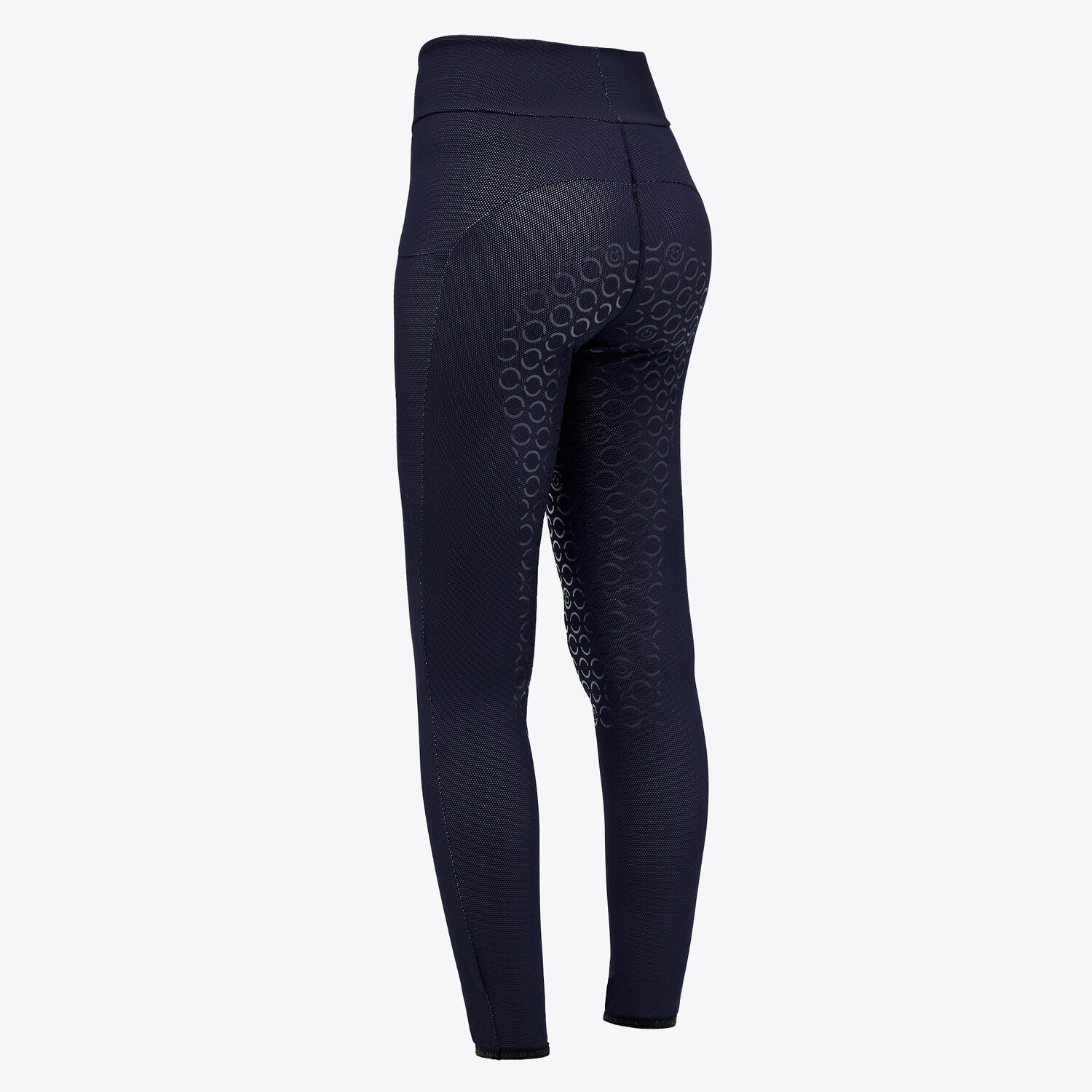 Бриджи леггинсы Jersey Mesh Royal Blue, полная силиконовая лея. Cavalleria Toscana 3