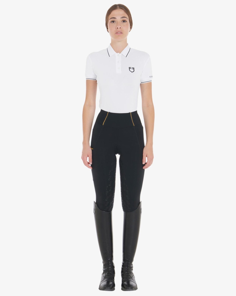 Бриджи леггинсы Classic Slim Light, полная силиконовая лея. Equestro 5