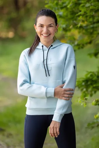 Толстовка с капюшоном Light Blue. Covalliero 5