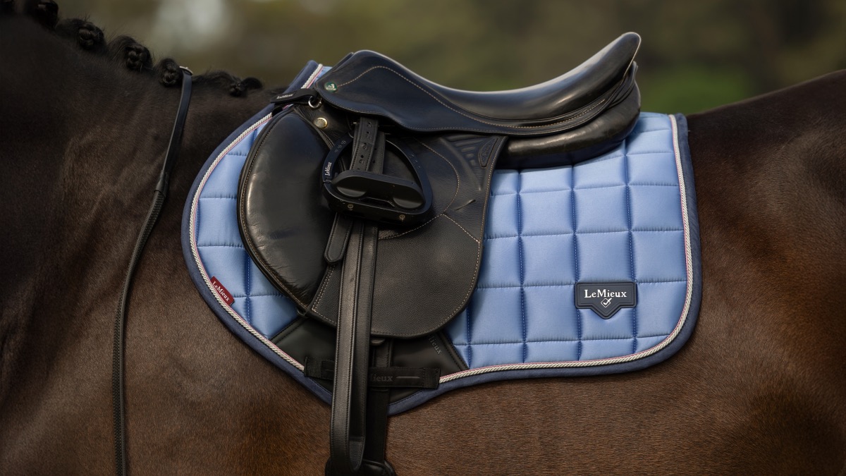 Вальтрап конкурный Loire Classic CC Square Powder Blue. LeMieux 2