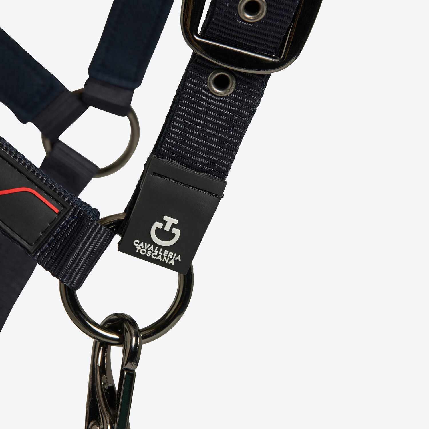 Недоуздок с чомбуром Halter with Lead Rope Navy. Cavalleria Toscana 2