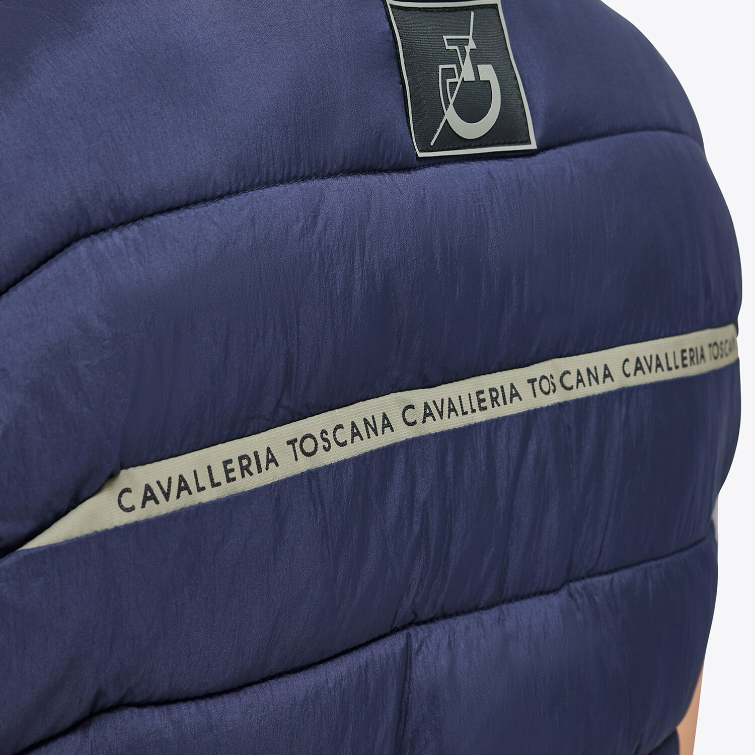 Жилет Quilted Nylon Smokey Blue. Cavalleria Toscana 5