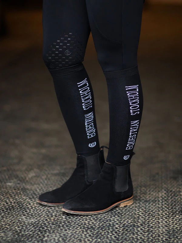 Гольфы Bamboo Blend Black Edition. Equestrian Stockholm 2