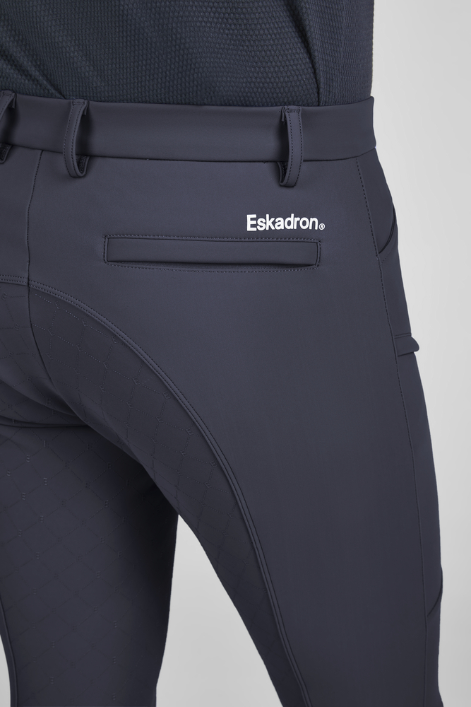 Бриджи мужские Male Core Navy, полная силиконовая лея. Eskadron 3