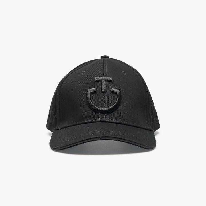 Кепка With An Embroidered Logo Black. Cavalleria Toscana
