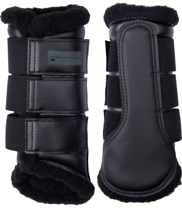Ногавки Soft Black/Black, пара. Waldhausen