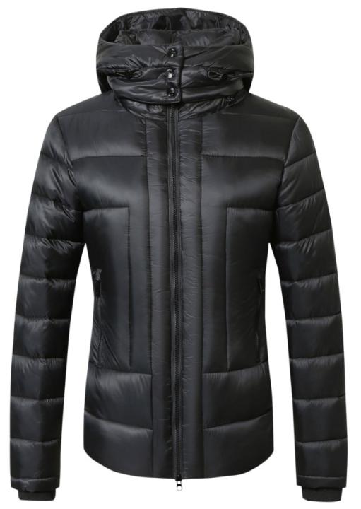Куртка зимняя с капюшоном Black 2025. Covalliero