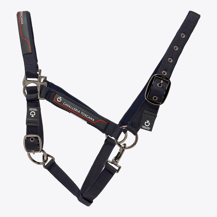 Недоуздок Nylon Navy. Cavalleria Toscana