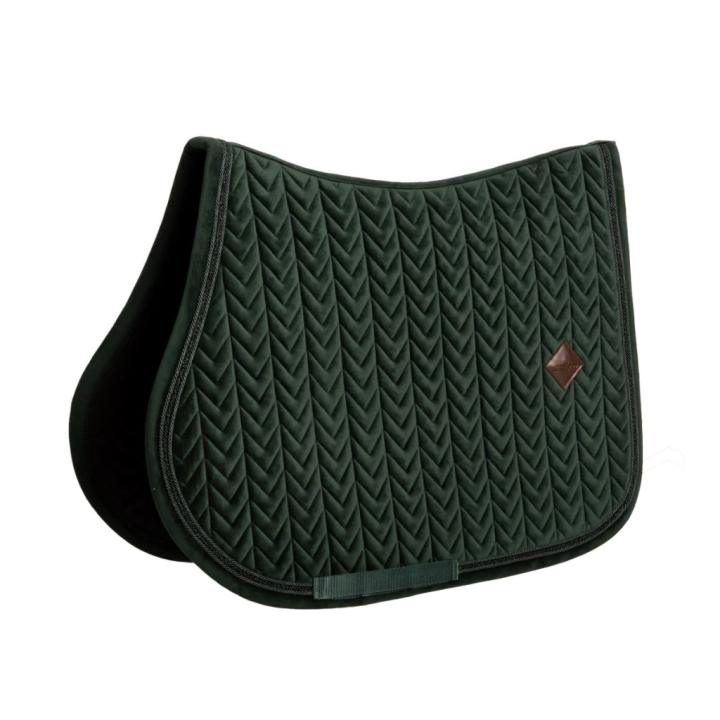 Вальтрап конкурный Velvet Mini Pearls Pine Green. Kentucky