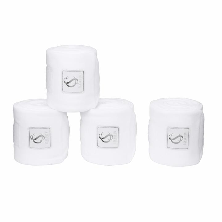 Бинты Fleece White Sports 25, 4 шт. Eskadron