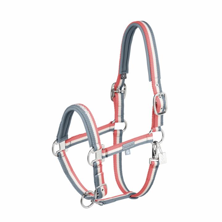 Недоуздок Double Pin Blue/Grey/Coral Sports 25. Eskadron