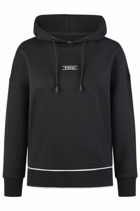 Толстовка с капюшоном Sports Black 2025. Pikeur