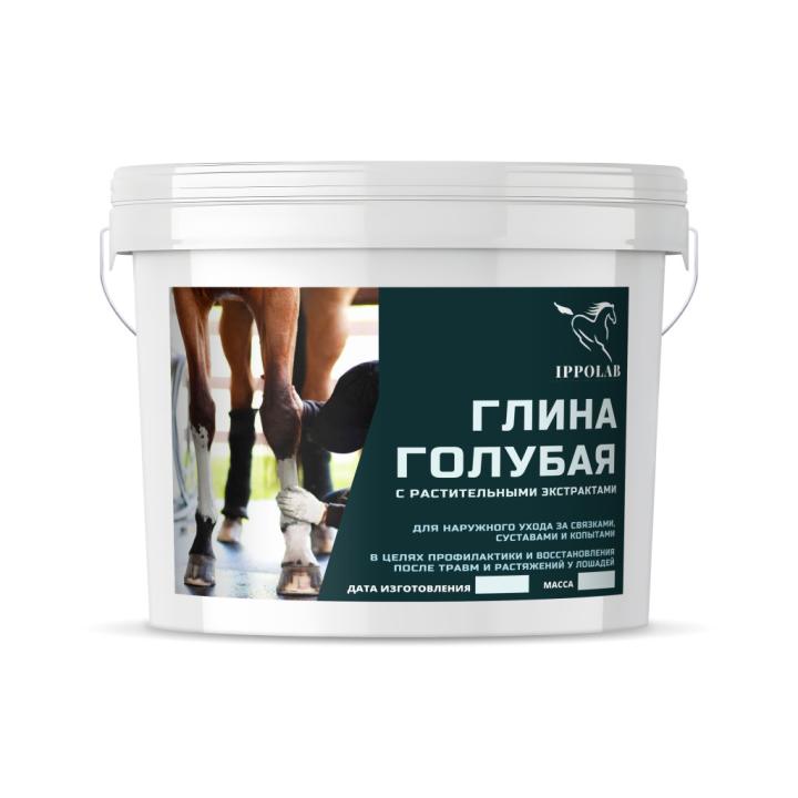Глина голубая FORTE, охлаждающая с растительными экстрактами и алое-вера, 6 кг. Ippolab