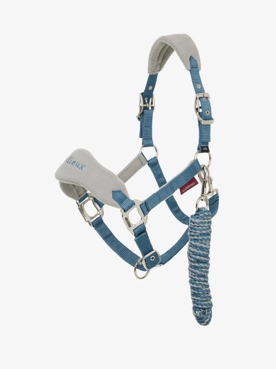 Недоуздок с чомбуром Vogue Ice Blue. LeMieux