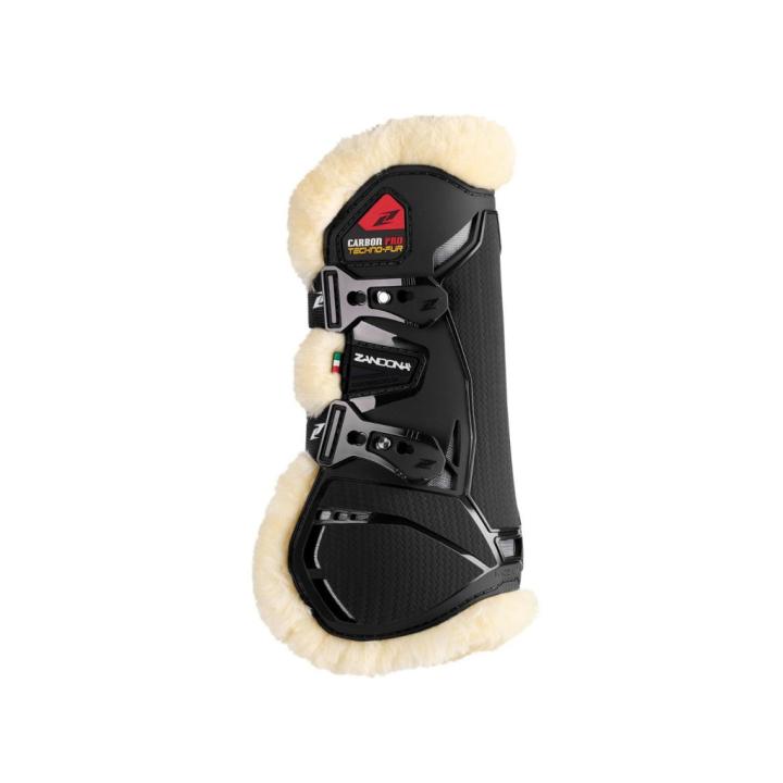 Ногавки передние с мехом Carbon Pro Techno-Fur Balck. Zandona