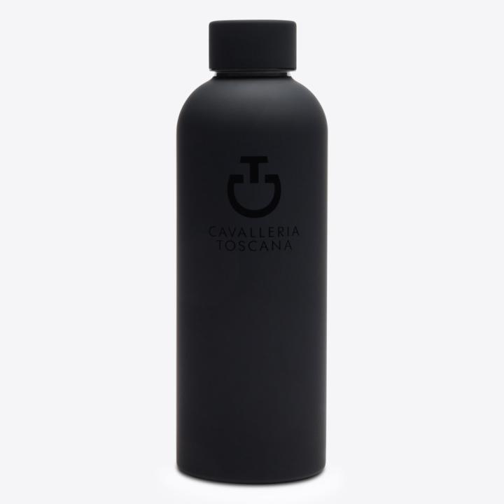 Термобутылка из нержавеющей стали With Logo Black. Cavalleria Toscana