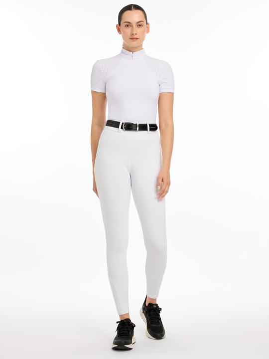 Бриджи леггинсы Demi 2 White, полная силиконовая лея. LeMieux
