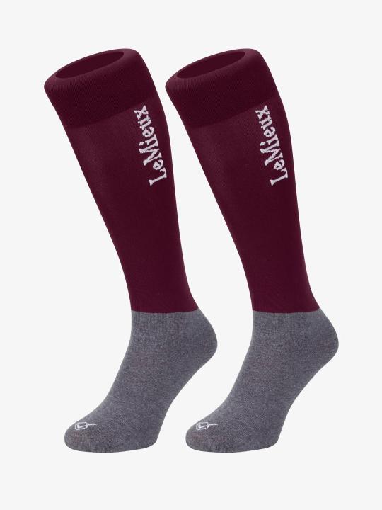 Гольфы Competition Burgundy. LeMieux