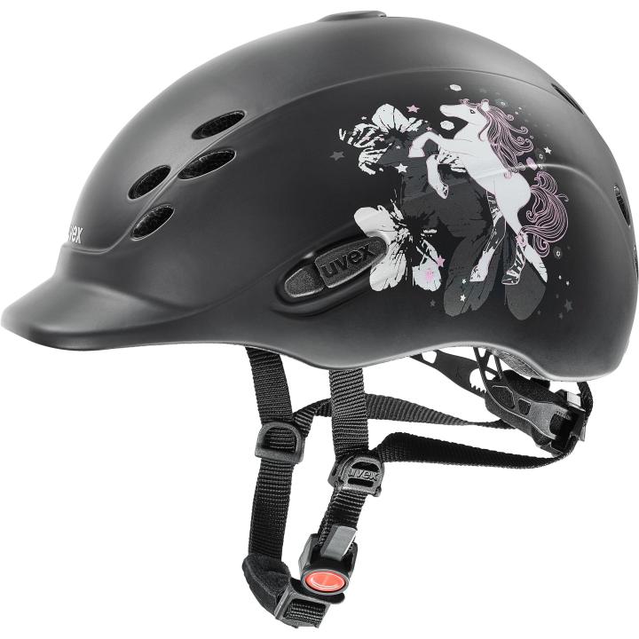 Шлем Onyxx Pony Black Mat. UVEX