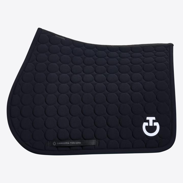 Вальтрап конкурный in Circular Quilted Jersey Black. Cavalleria Toscana
