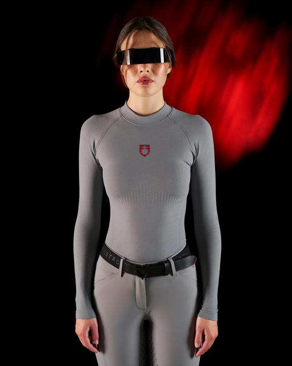 Лонгслив Ridertechnology Grey. Equestro
