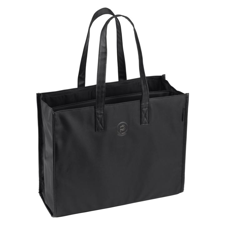 Сумка Faux Leather Shopper Black Platinum 25. Eskadron