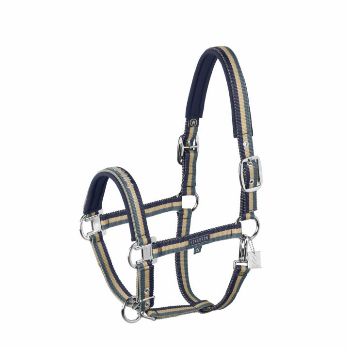 Недоуздок Double Pin Ocean/Sierra/Navy Sports 26. Eskadron