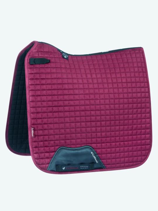 Вальтрап выездковый Suede DR Square Mulberry. LeMieux