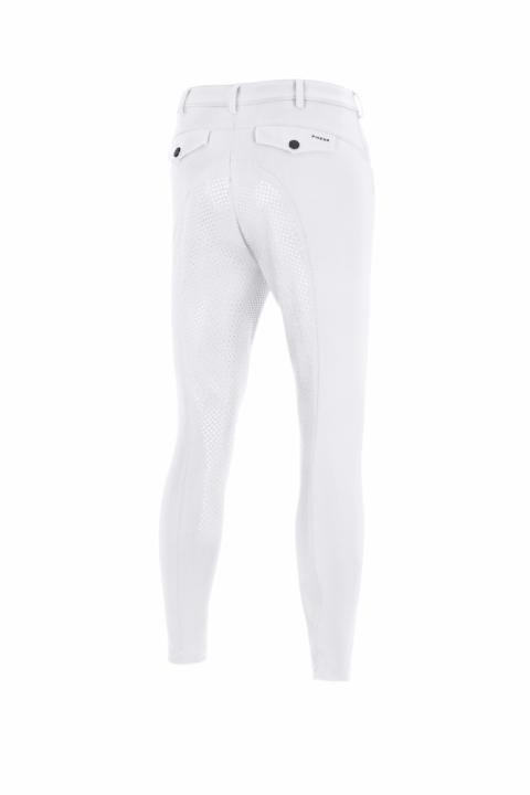 Бриджи мужские New Rodrigo SD White Sports, полная силиконовая лея. Pikeur